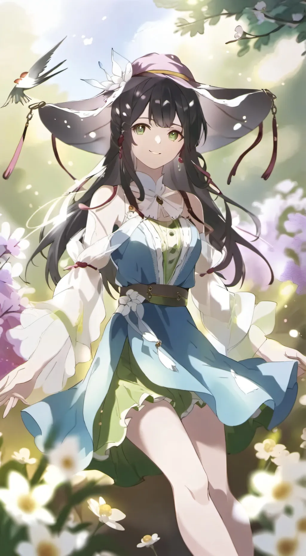 ai character: sarah background