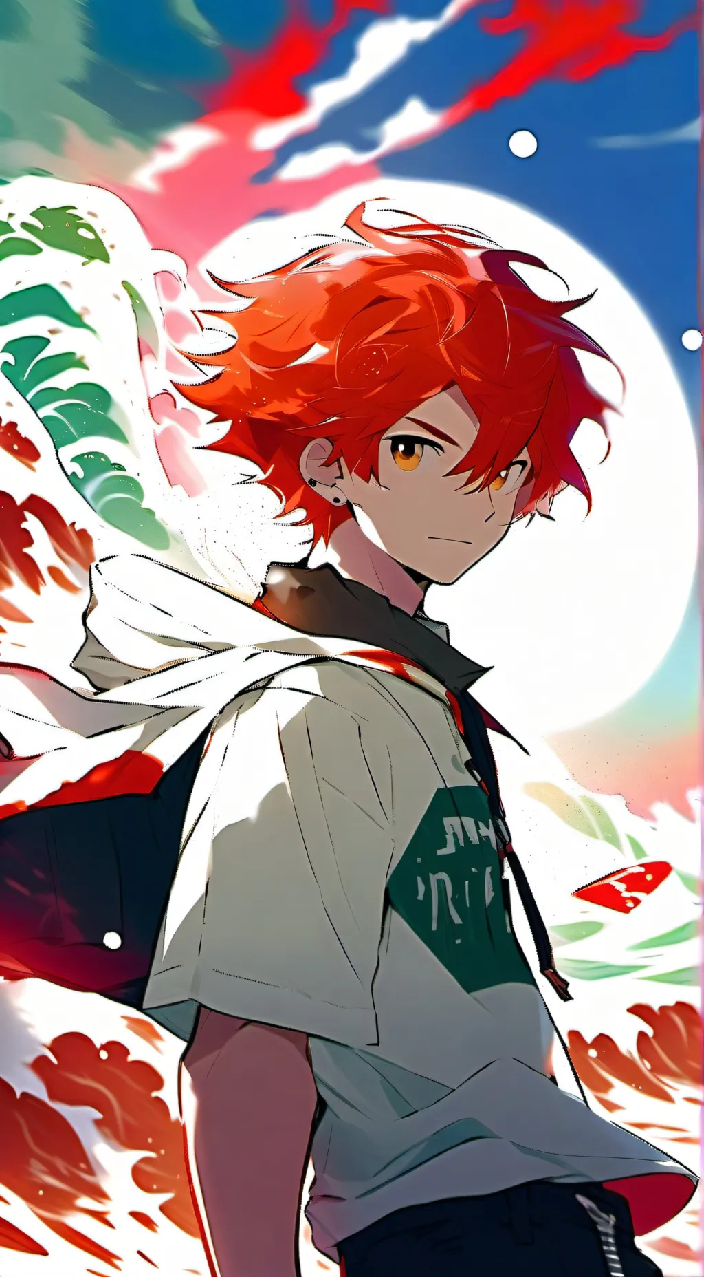 ai character: coolkid  background