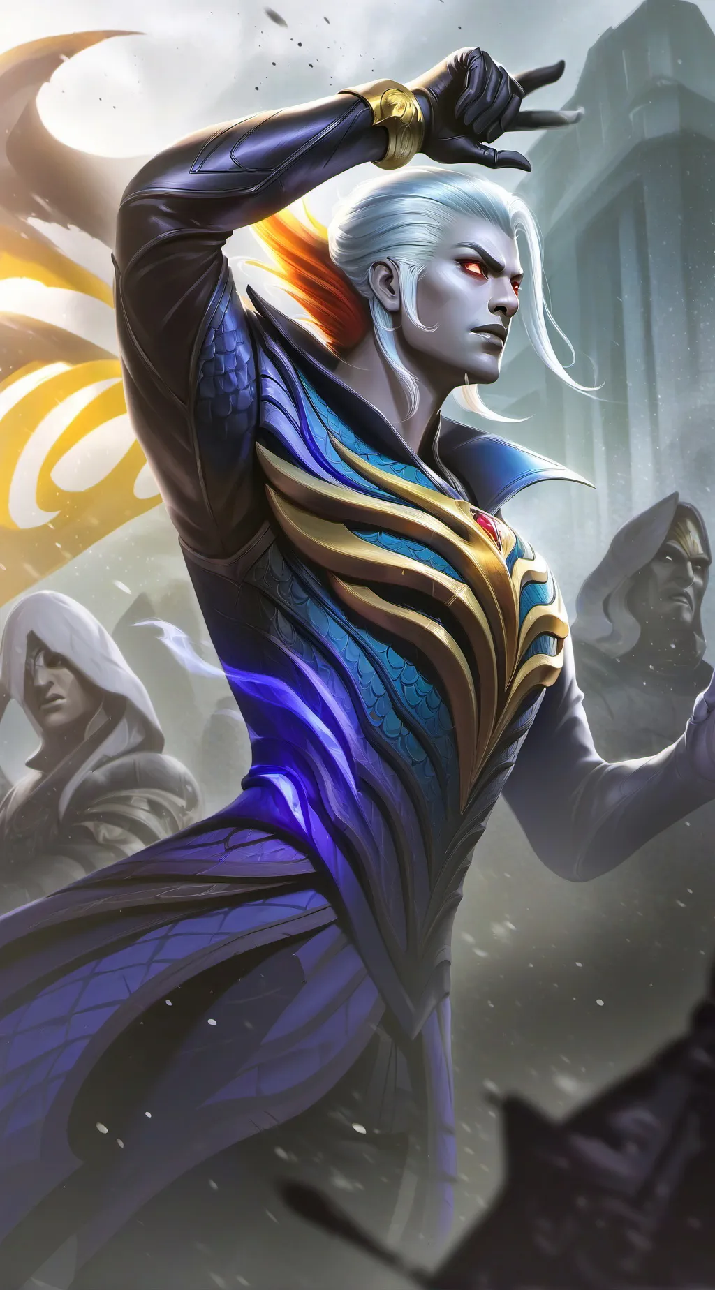 ai character: Теодер background