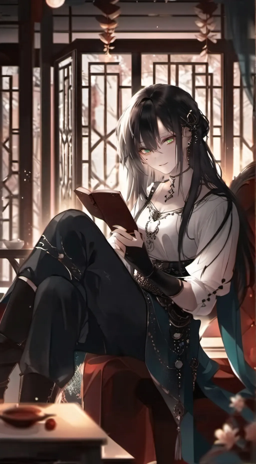 ai character: {♤LUNA♤} background