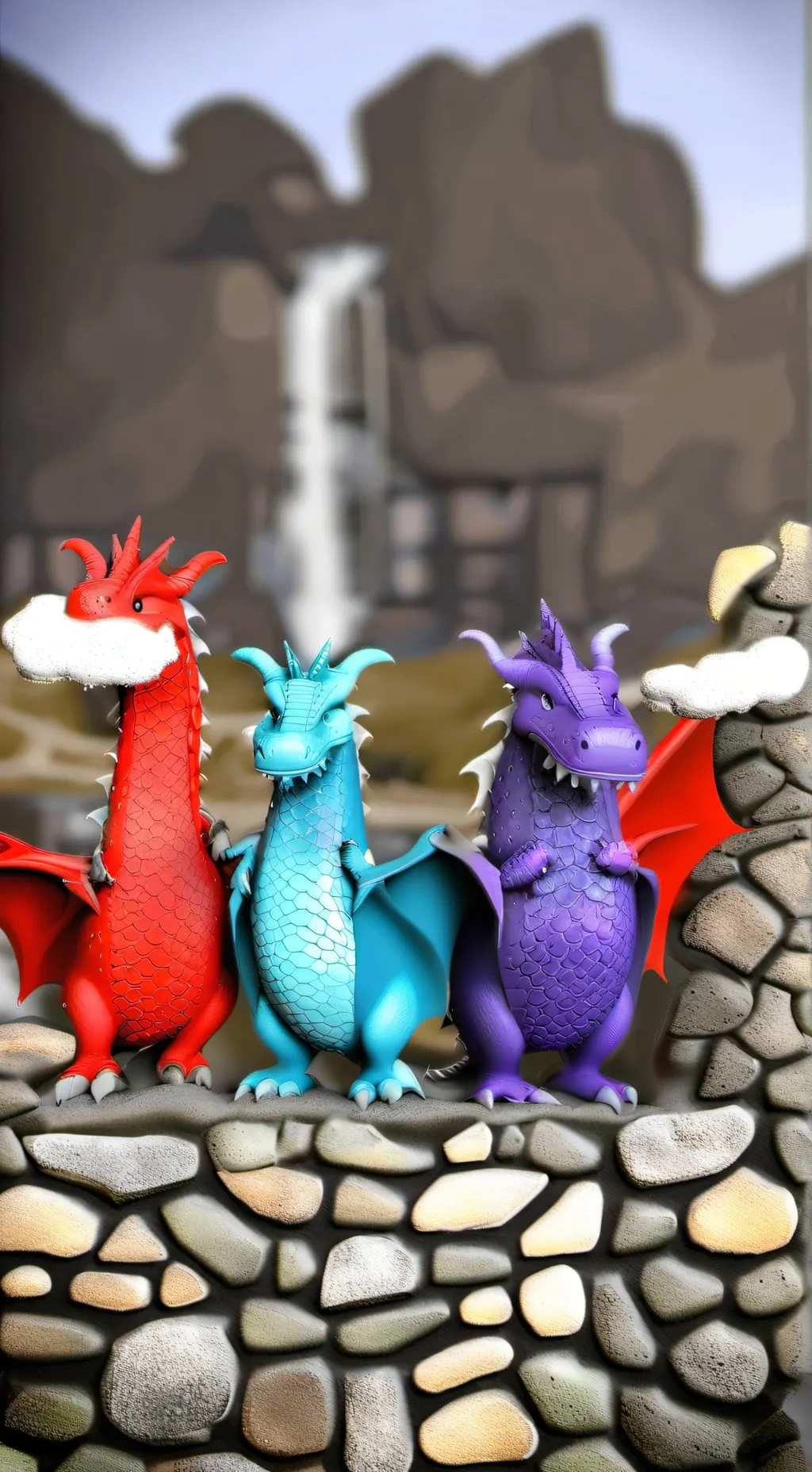 ai character: dragon taming! background