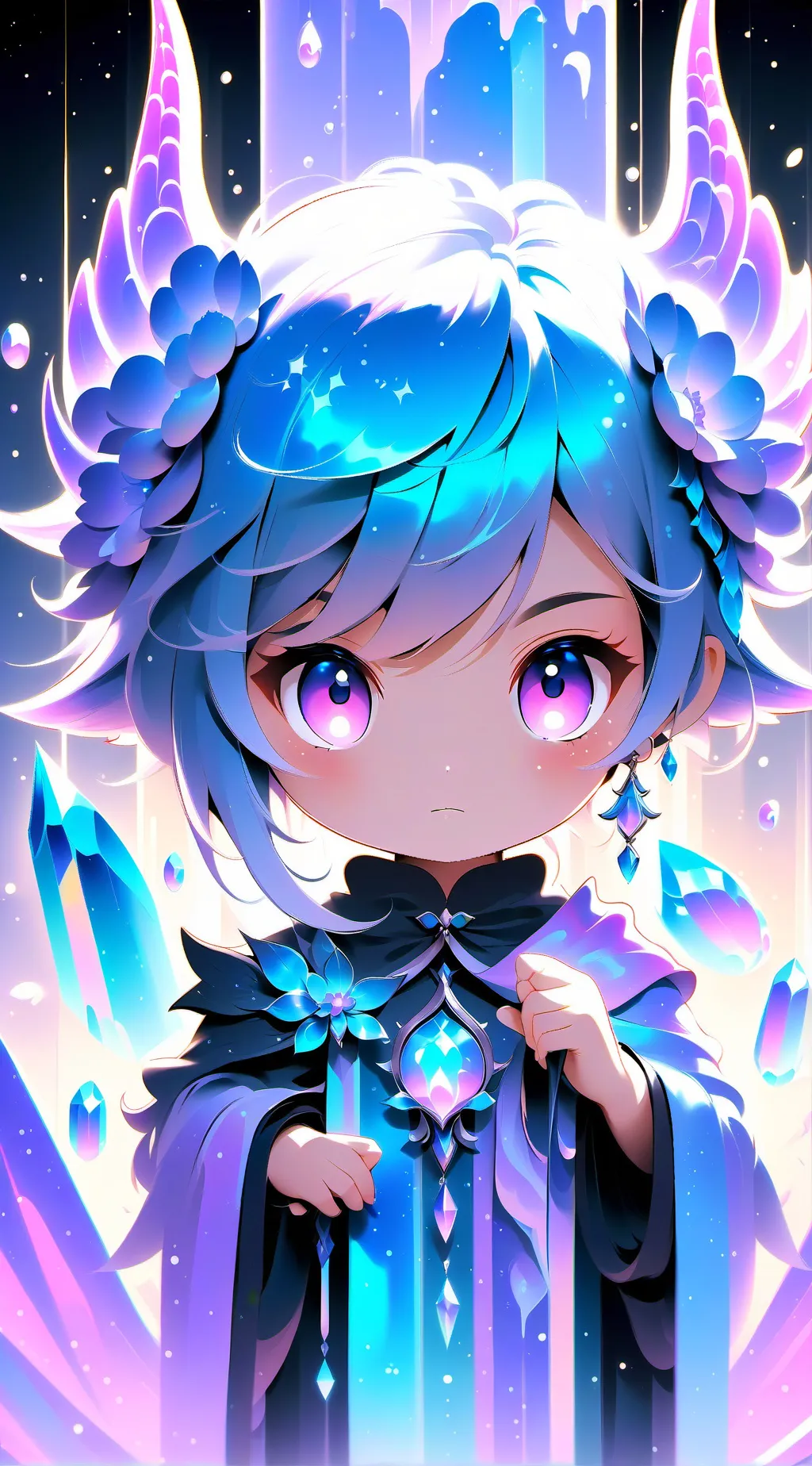 ai character: dandy world background