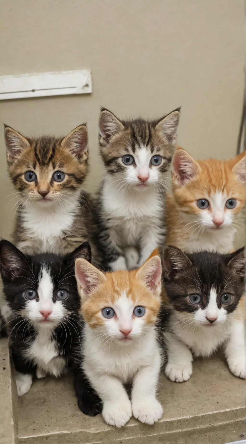 ai character: kittens background