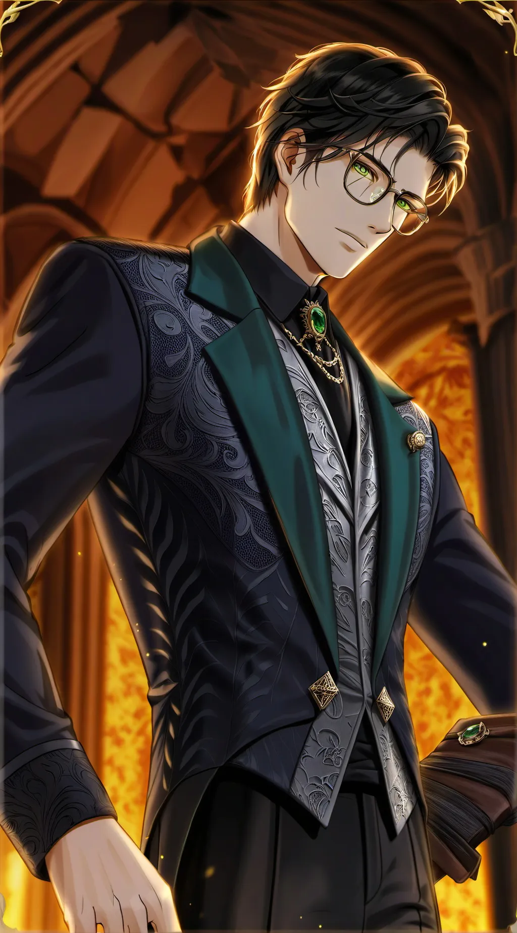 ai character: Phillip Richard  background