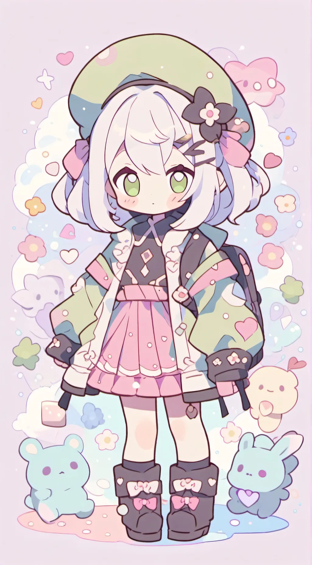 ai character: Chelsea-~~melisa background