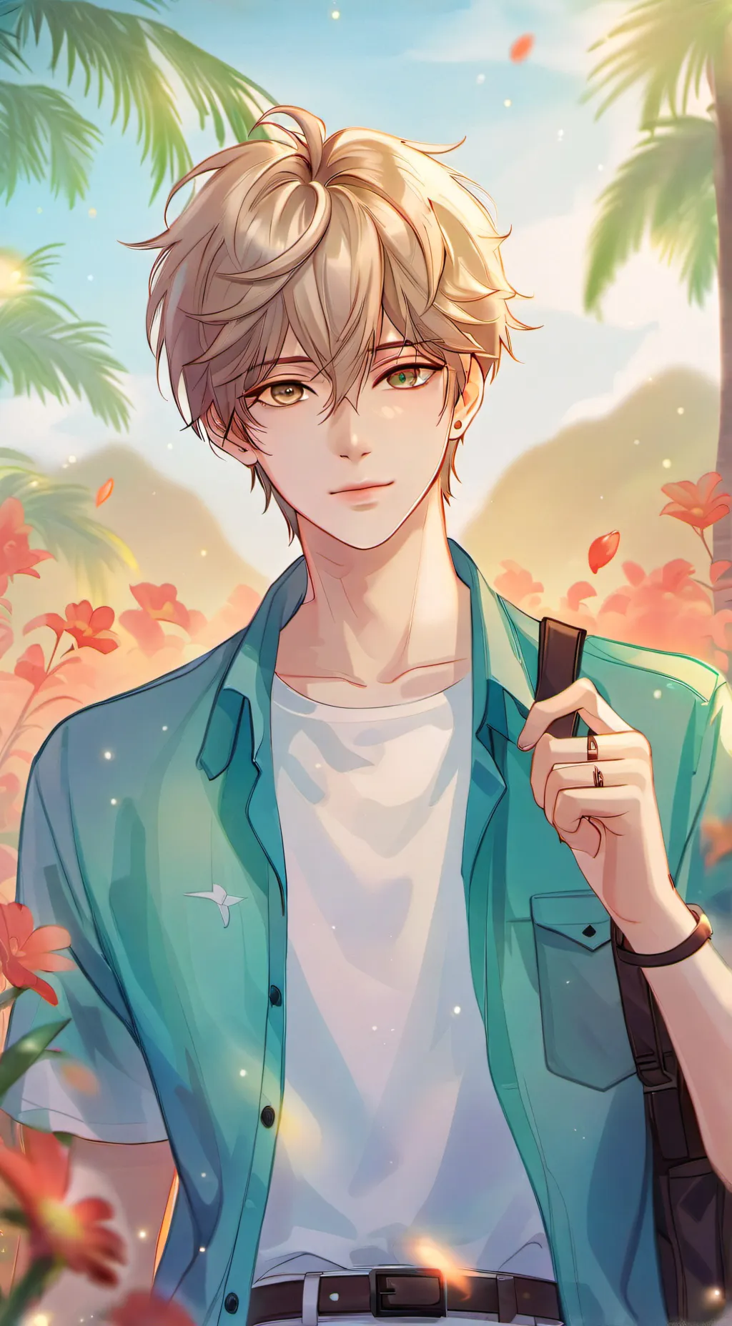 ai character: KITTY💝💖💗💘❤️ background