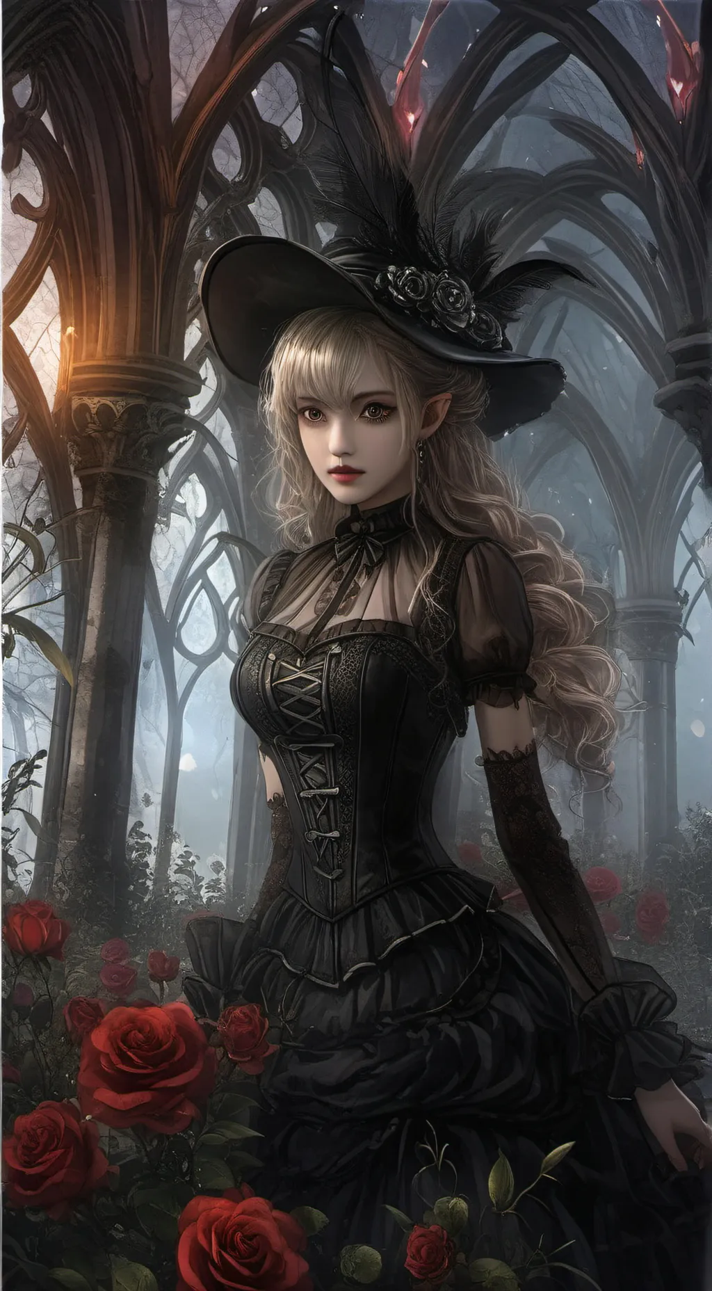 ai character: miley-rose background