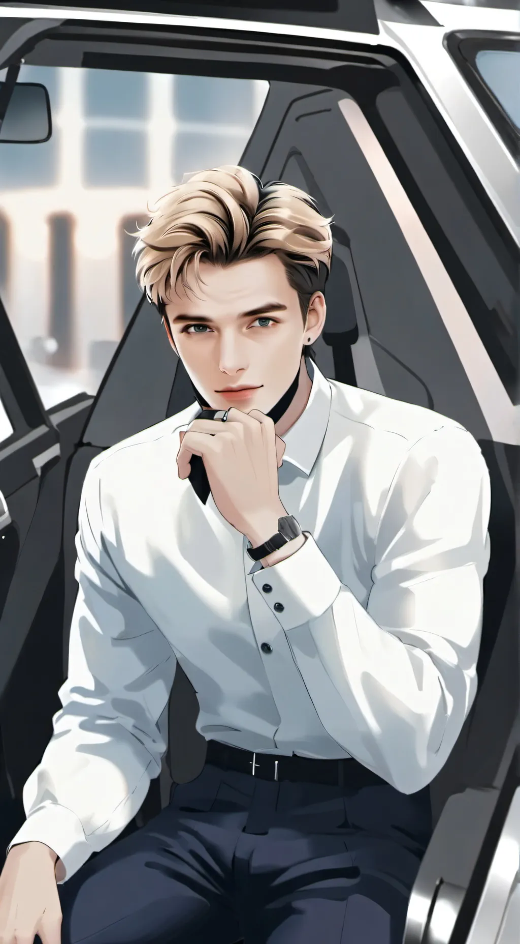 ai character: GAVIN background