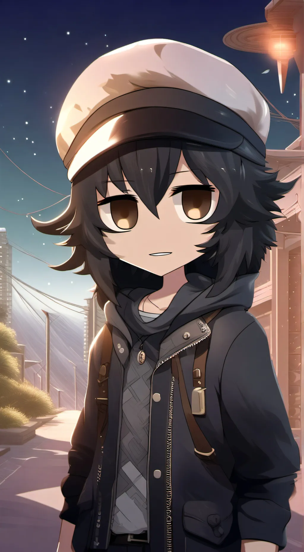 ai character: IDK Choose name background