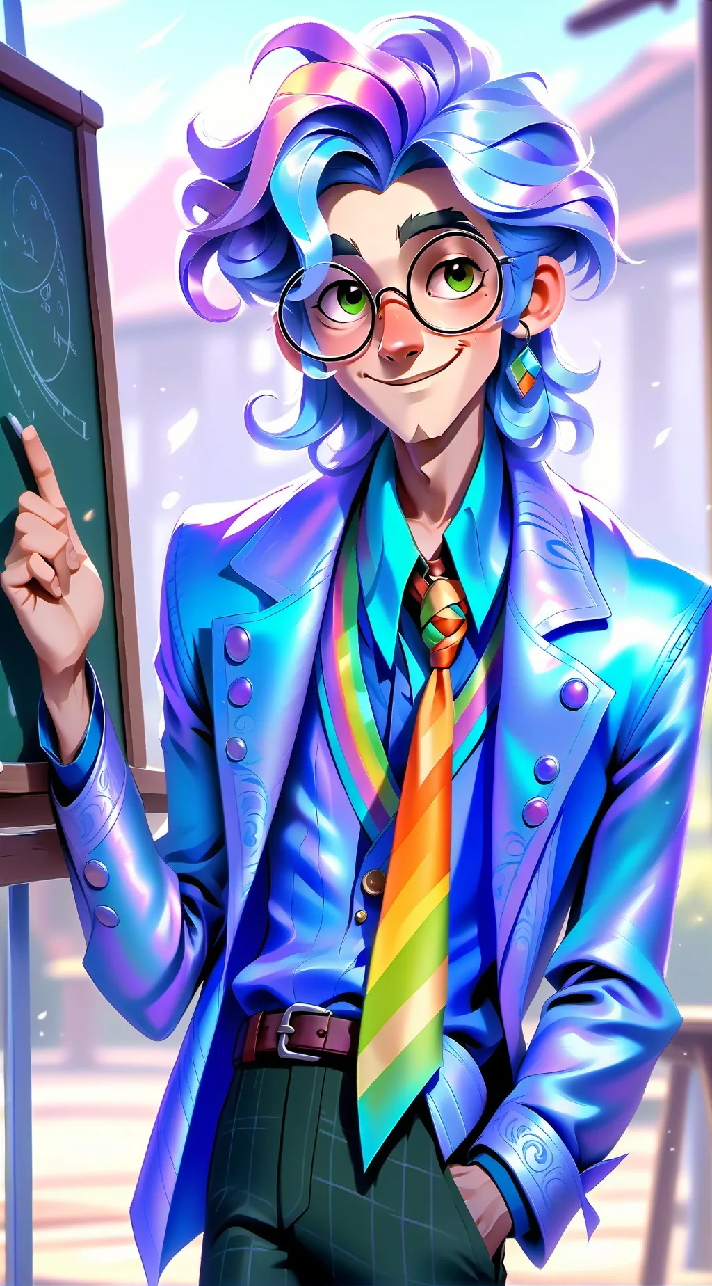 ai character: Dr. Dawnternet background