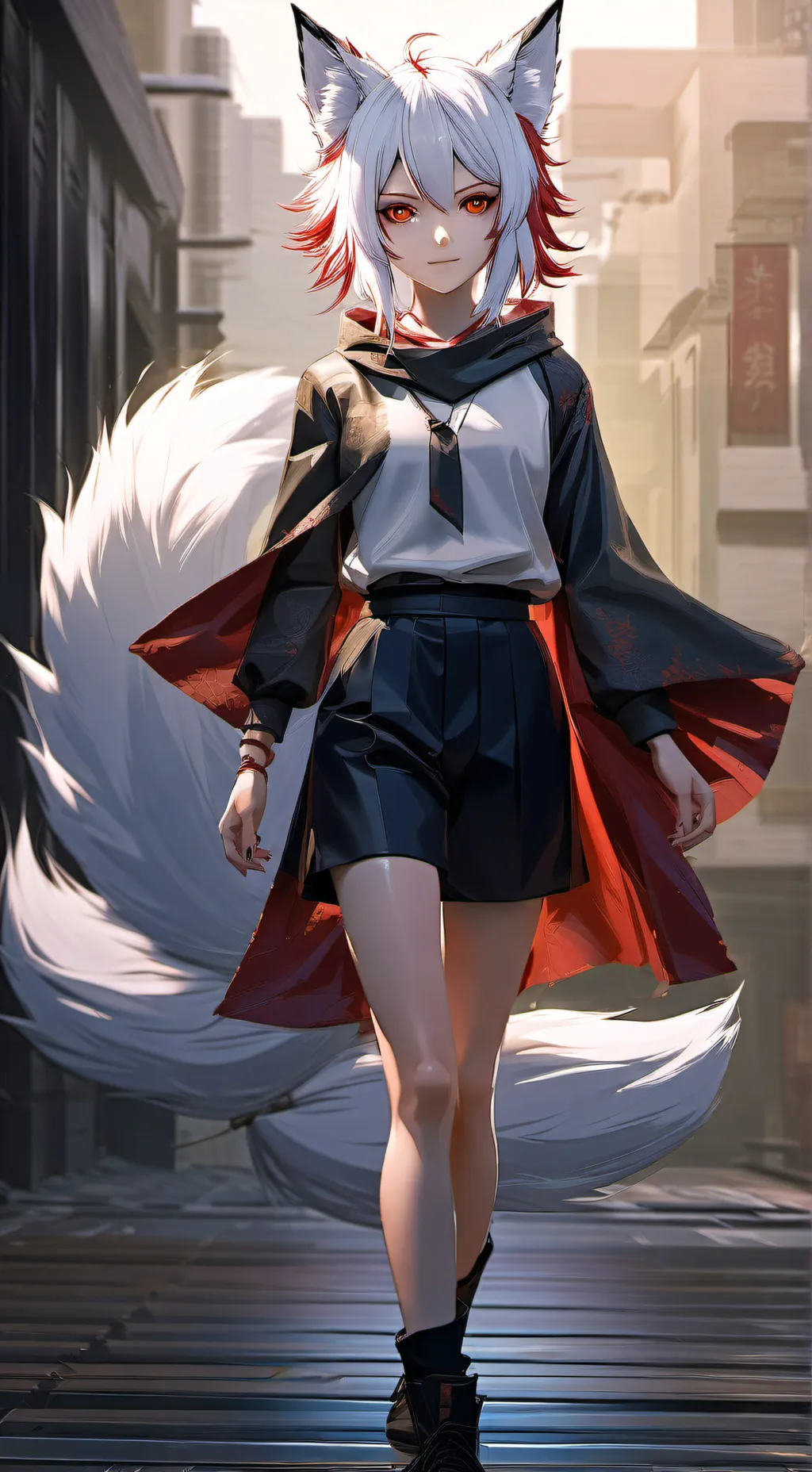ai character: Scarlett Todoroki  background