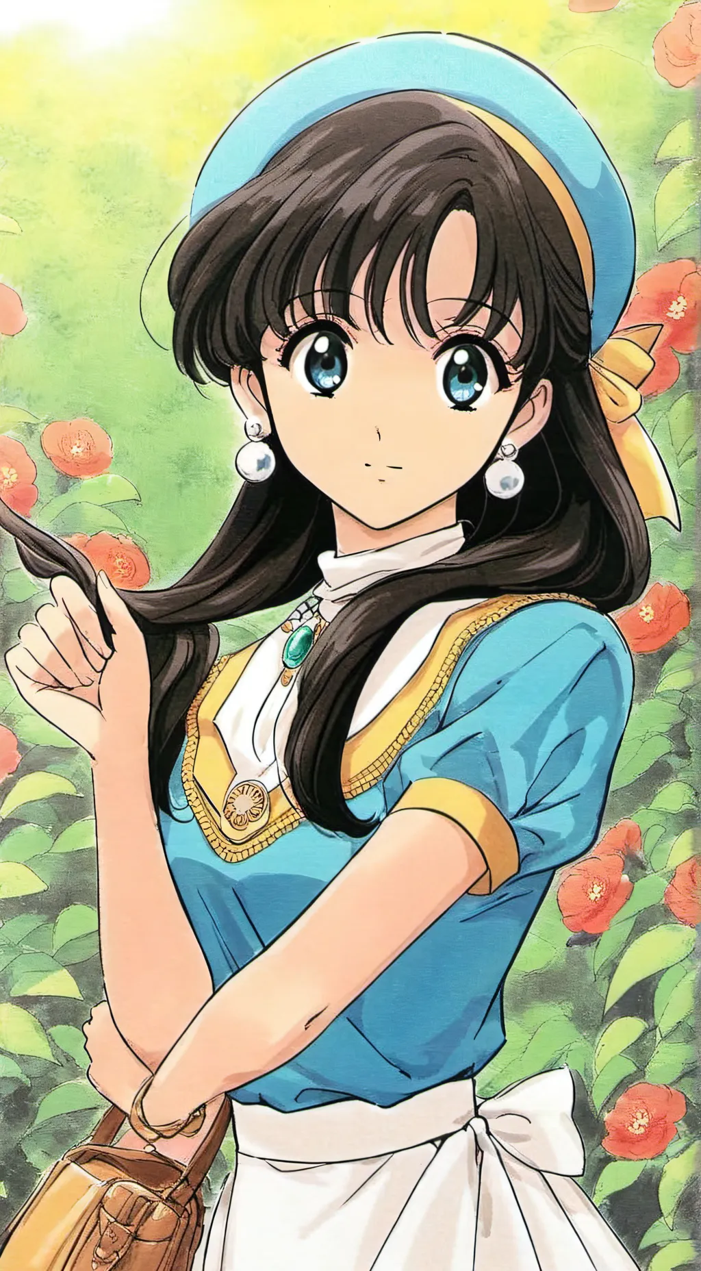 ai character: Lily background