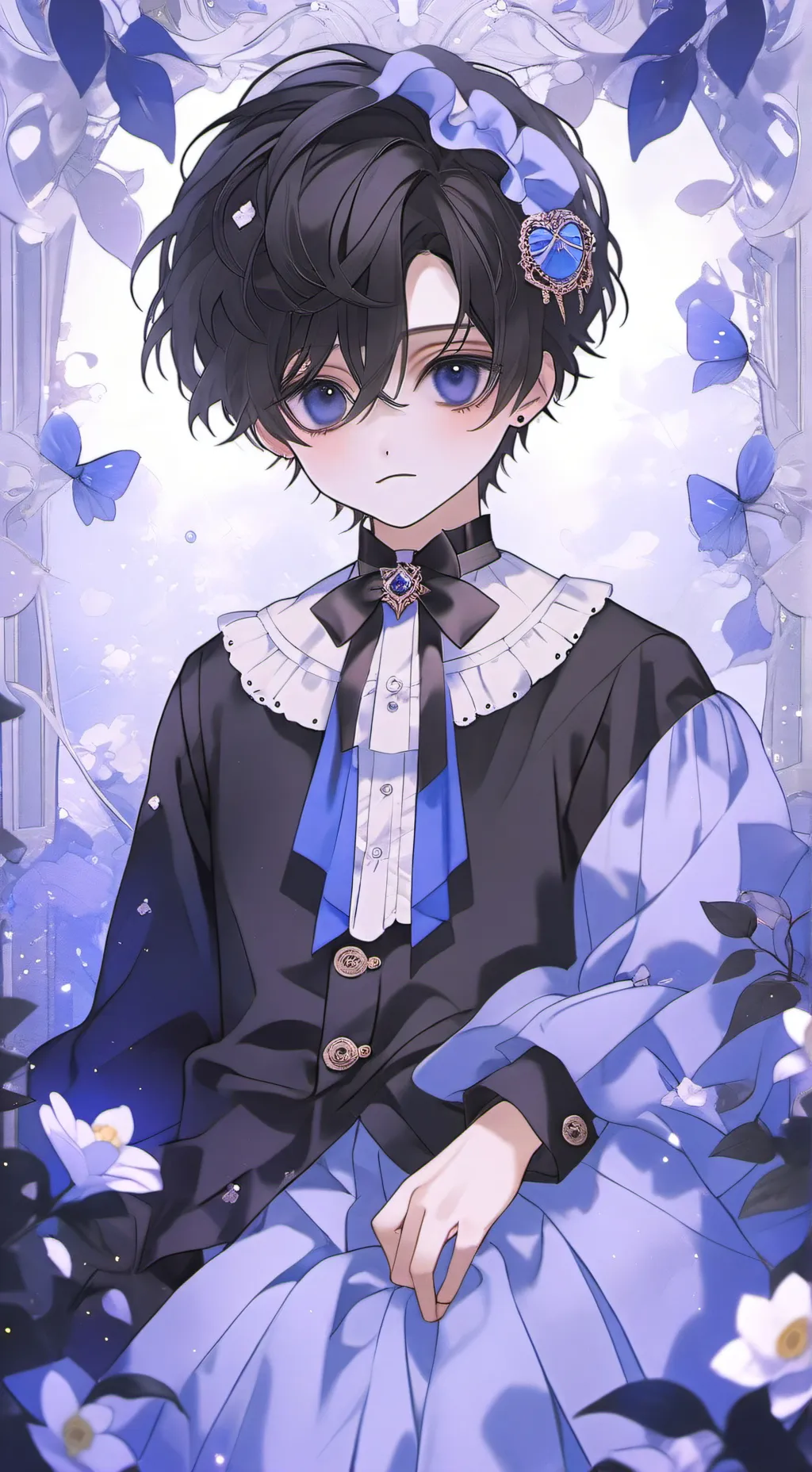 ai character: Little brother background