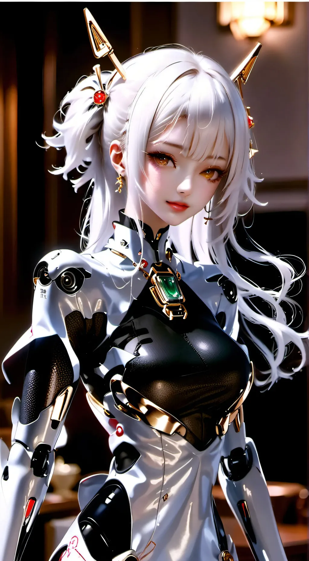 ai character: Luz background