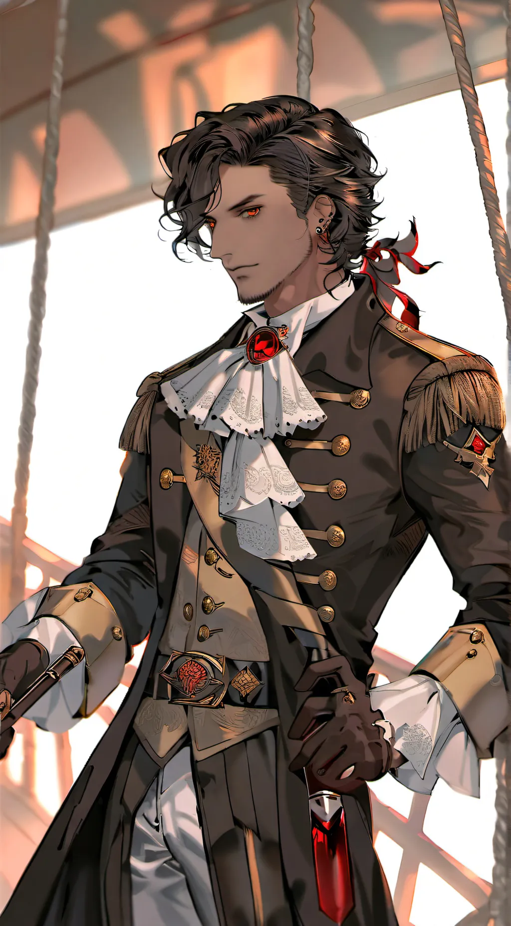 ai character: Alistair  background