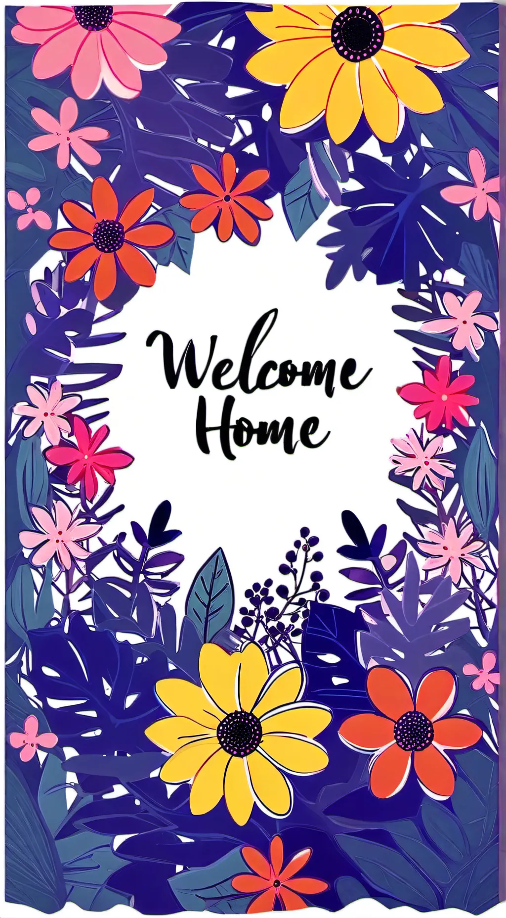 ai character: Welcome home background