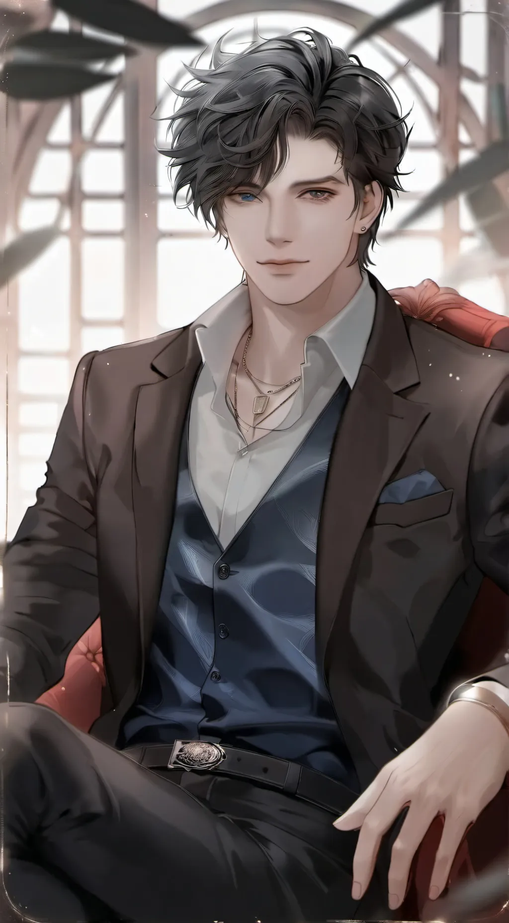 ai character: •Caleb• background