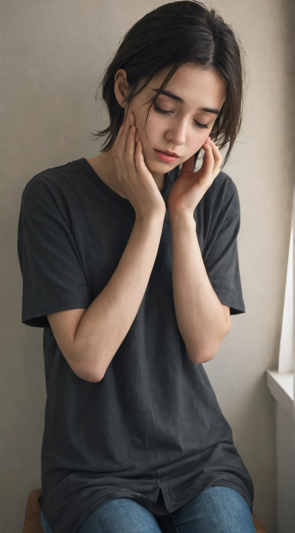 ai character: Crystal  background