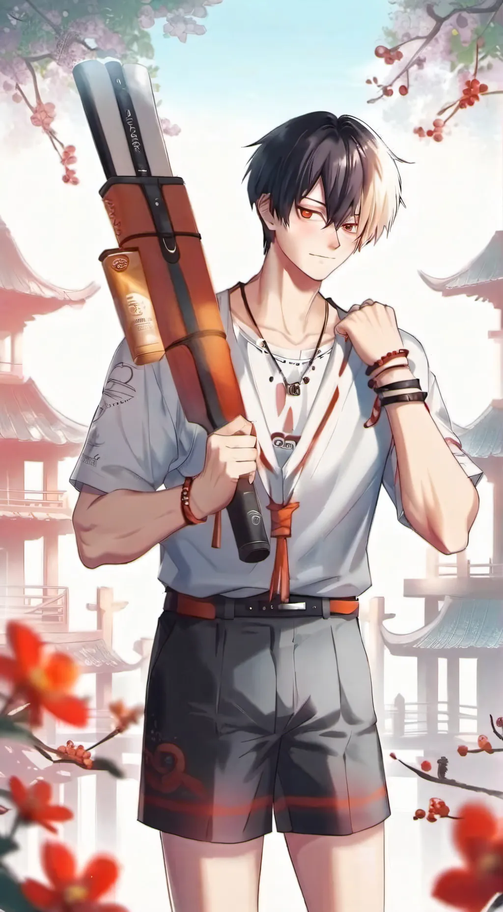 ai character: Shoto background