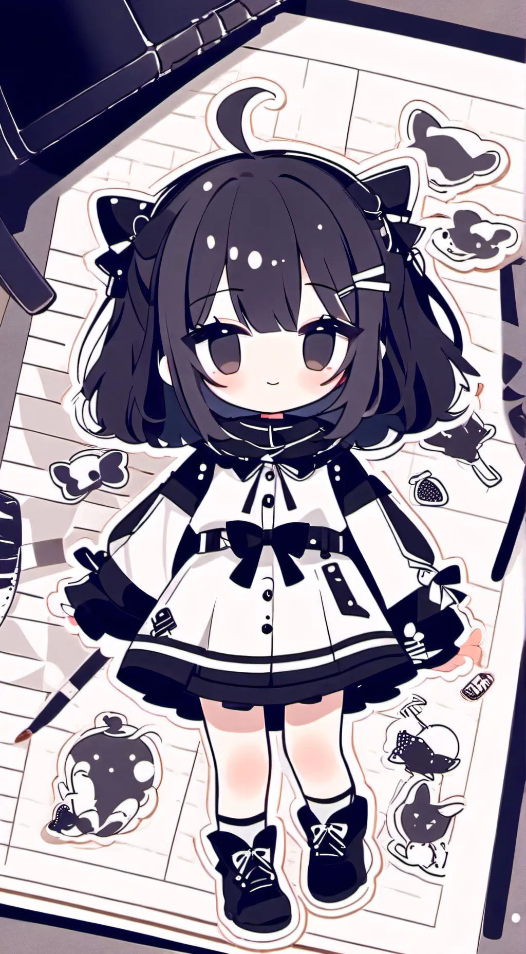 ai character: Pick me background