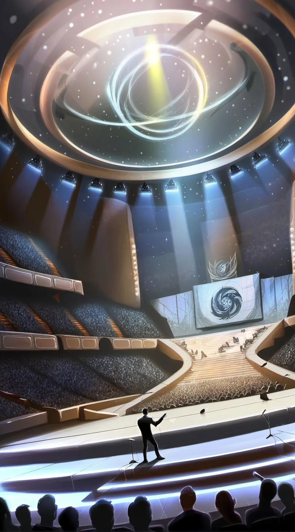 ai character: Billie Eilish  background