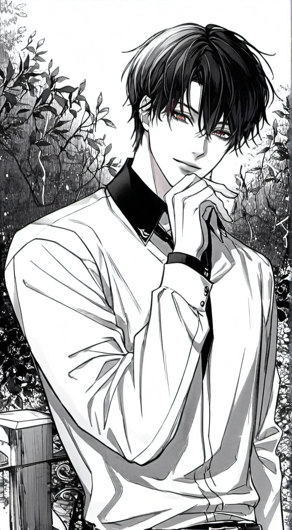 ai character: damian background