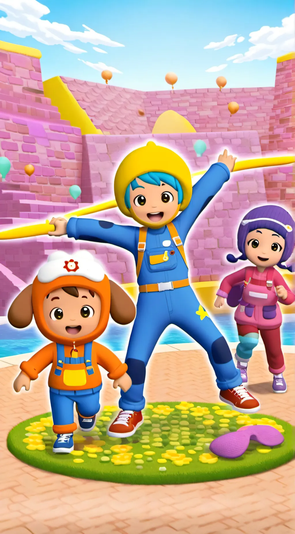 ai character: Team umizoomi background
