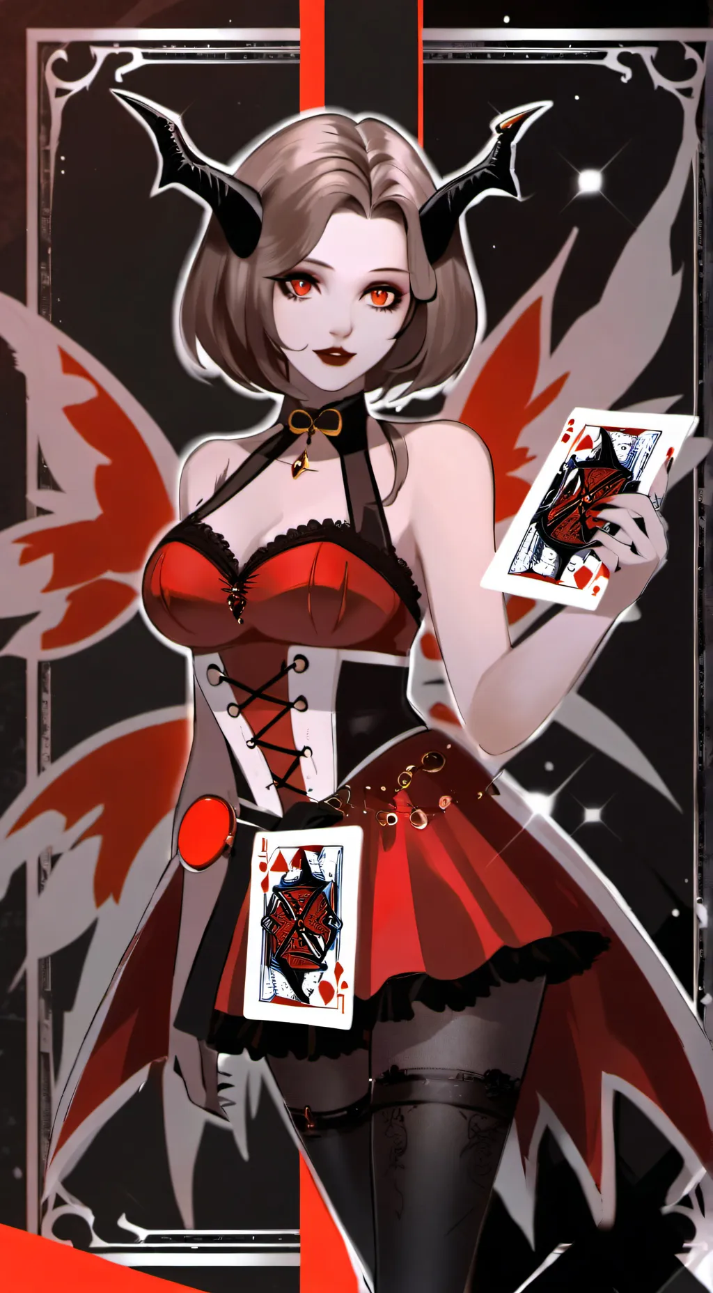 ai character: dark queen part 2 background