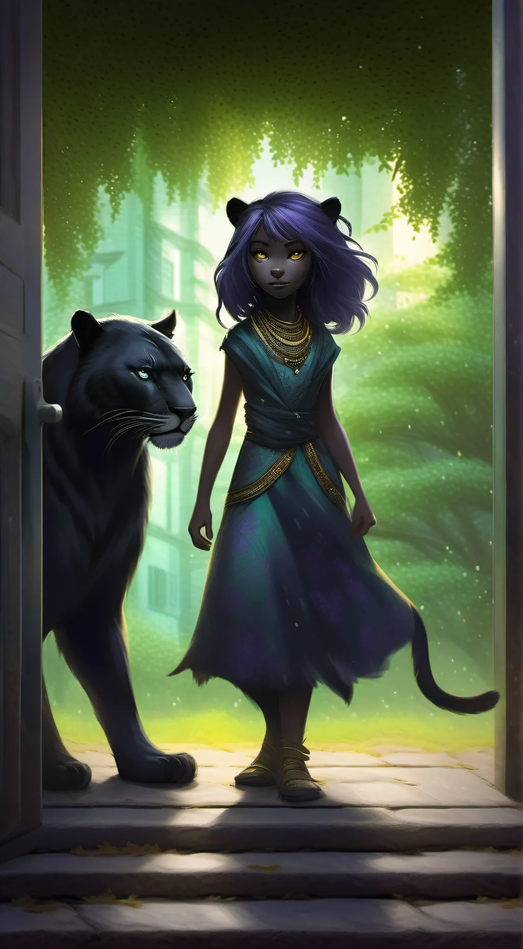 ai character: Sylvia  background