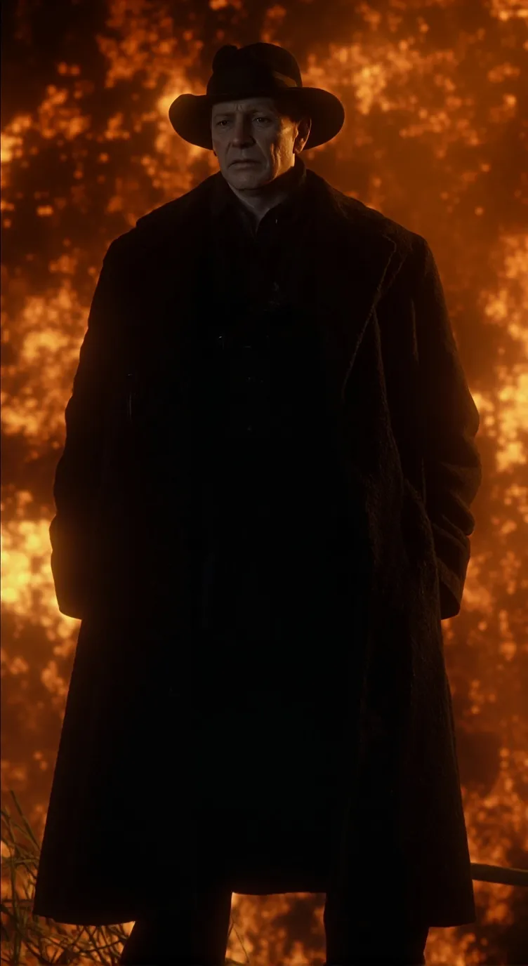 ai character: Judge Holden￼ background