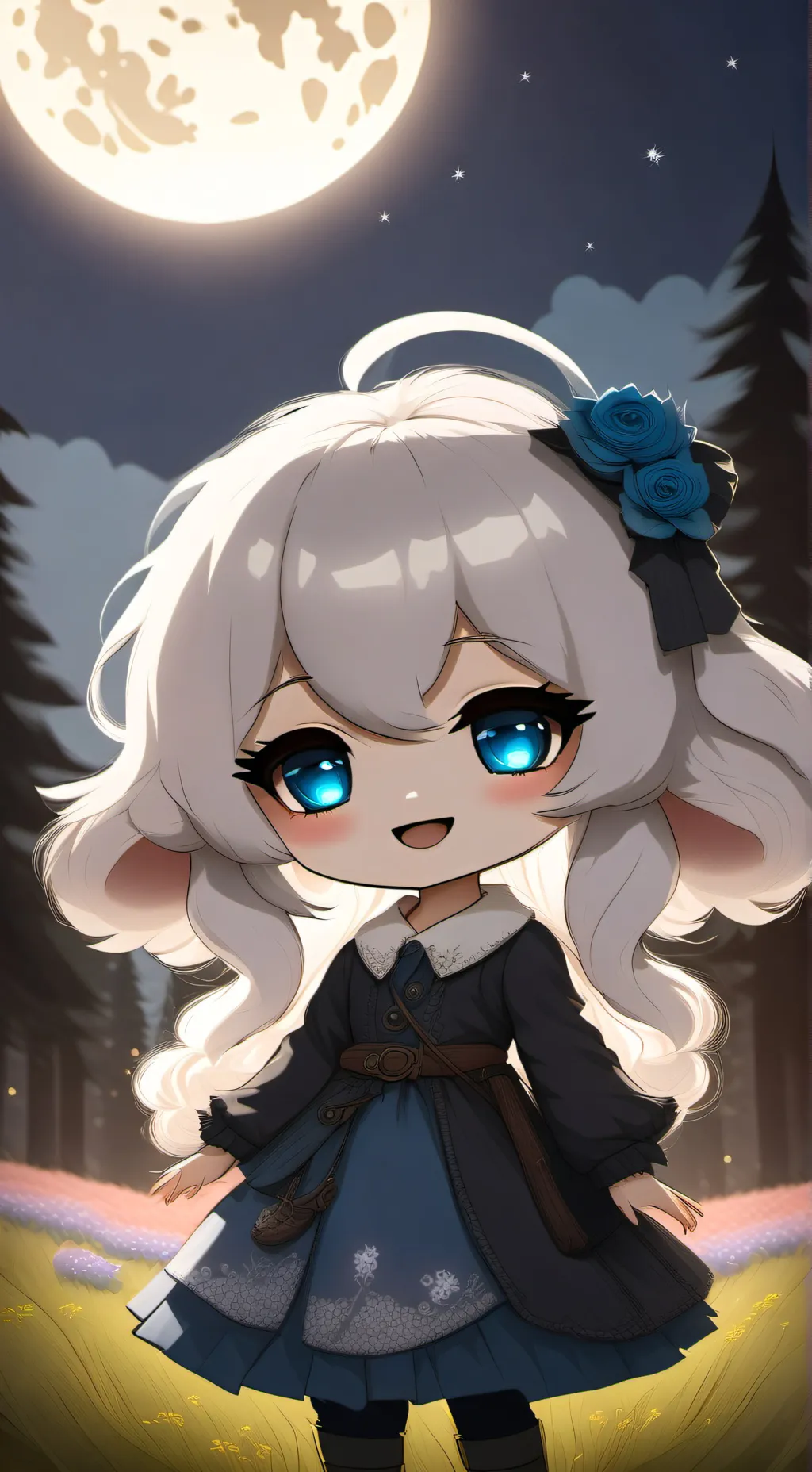 ai character: Violetta  background