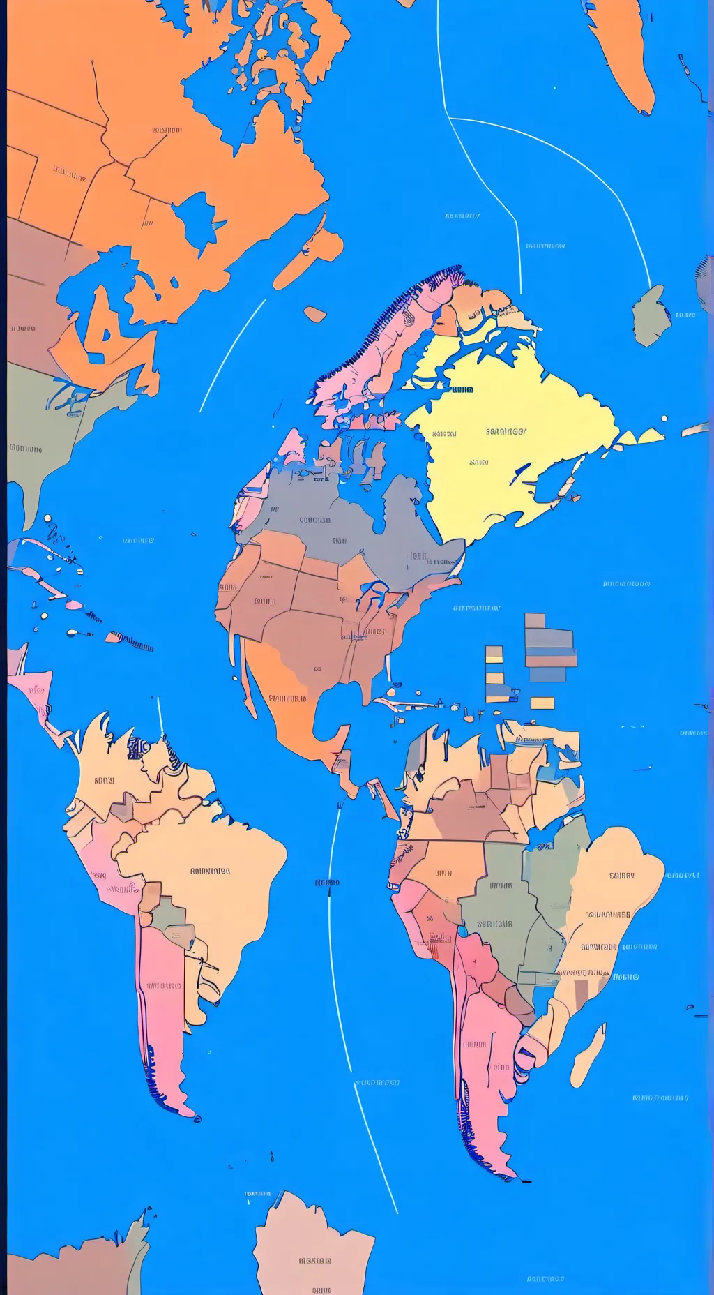 ai character: countries background