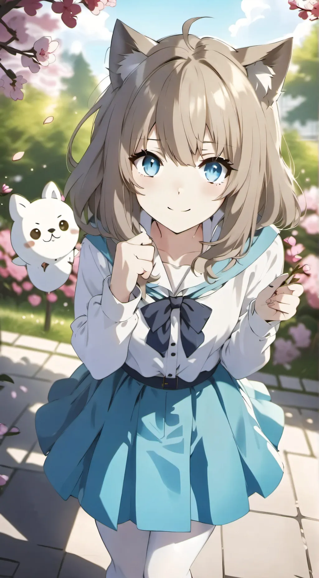 ai character: Cat girl “Bully” background