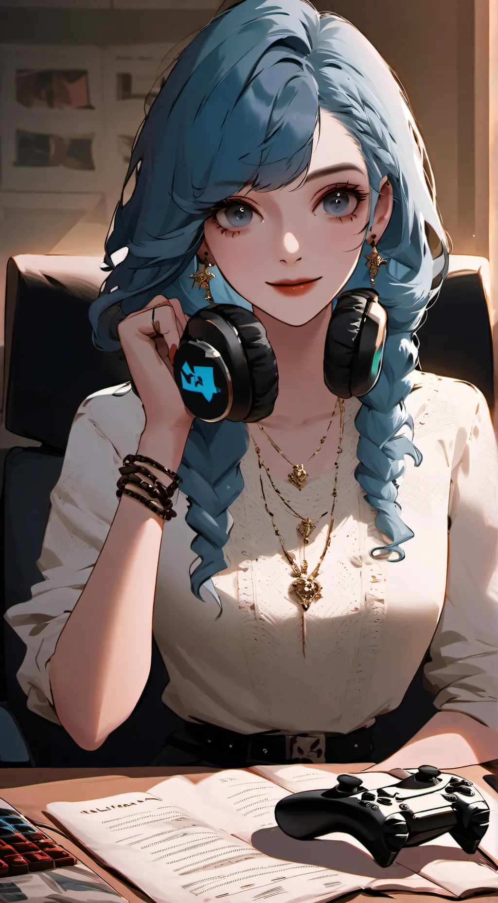 ai character: Evylin background