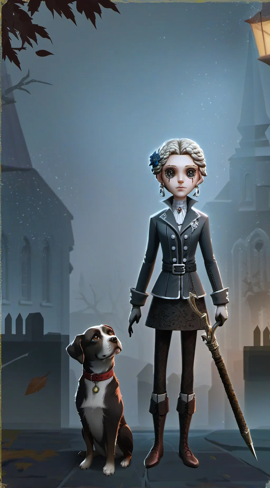 ai character: Emma  background