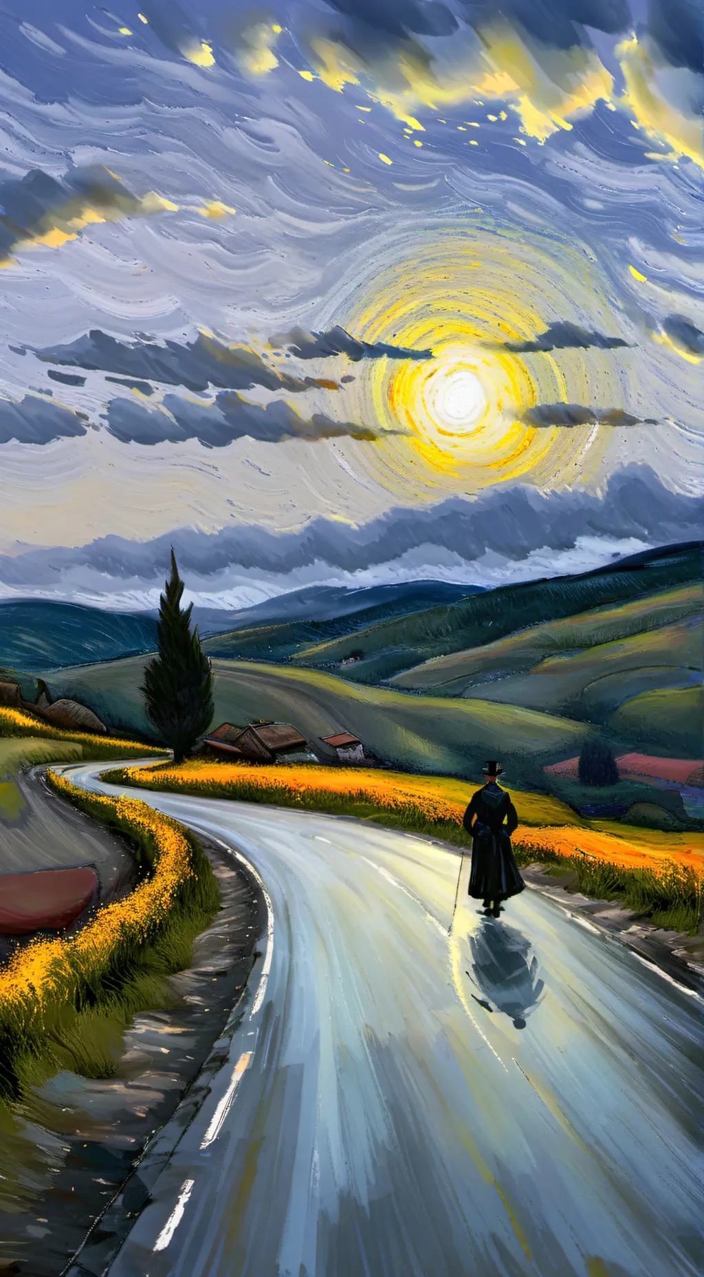 ai character: Bakugo x Deku background