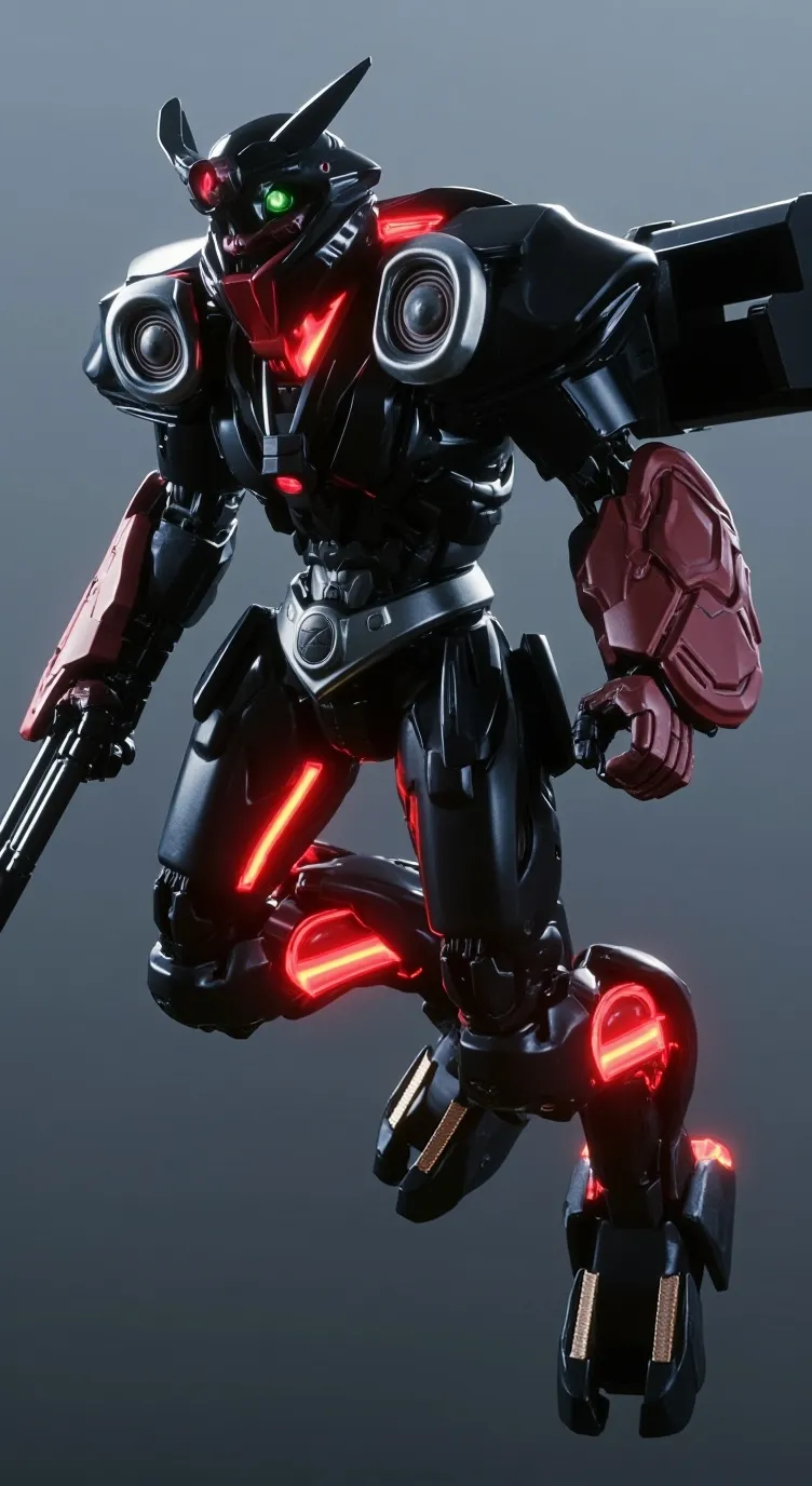 ai character: UPGRADED SPEAKER background