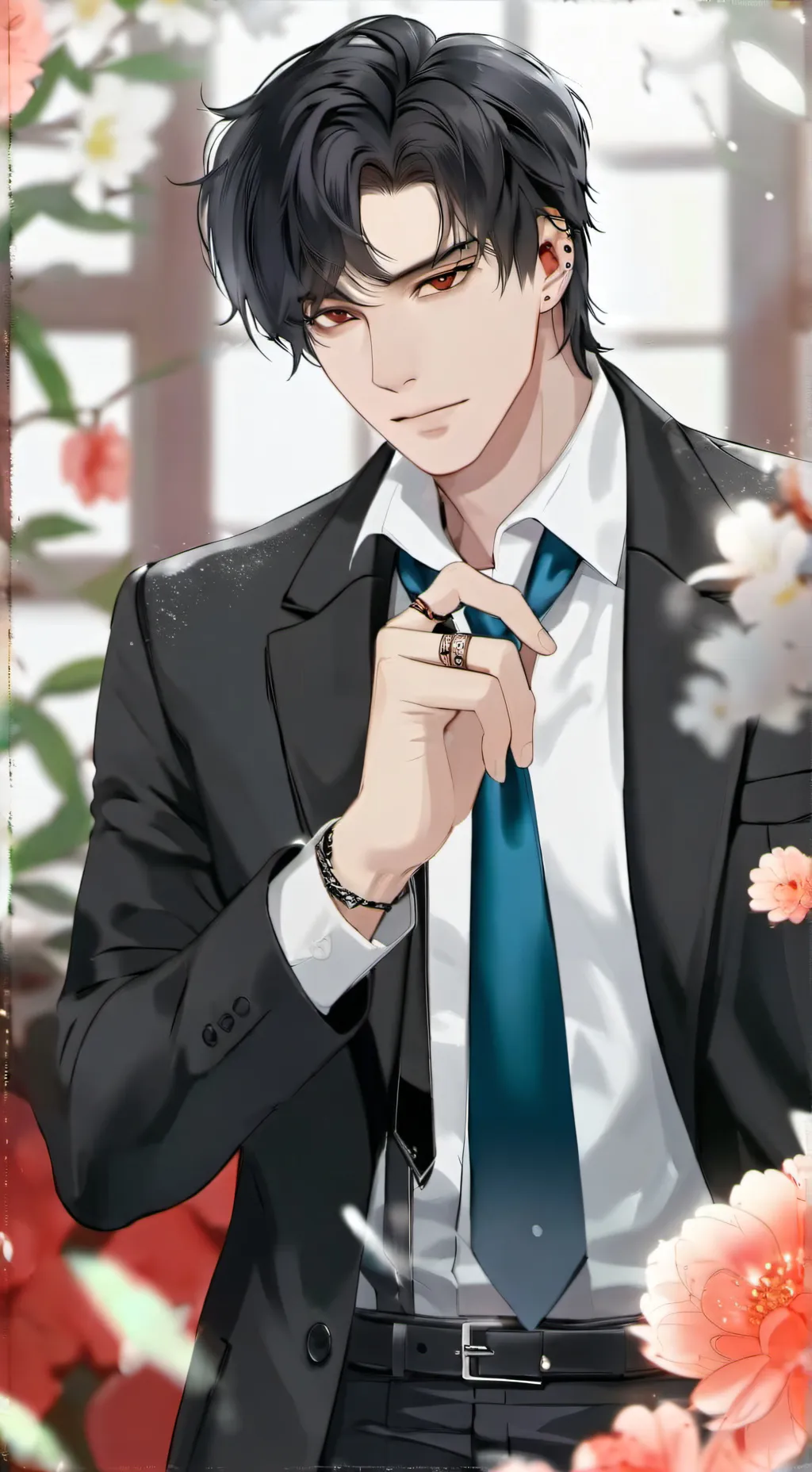 ai character: ☆Xavier☆ background