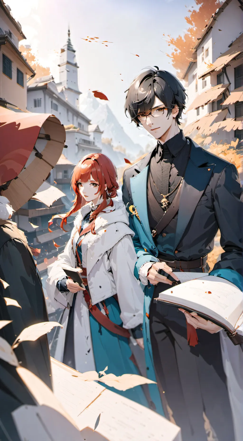 ai character: Alexandre  background