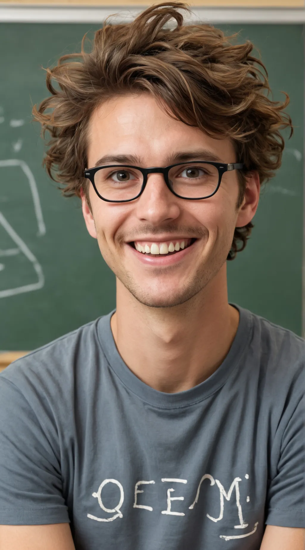 ai character: Proffy Memetastic background