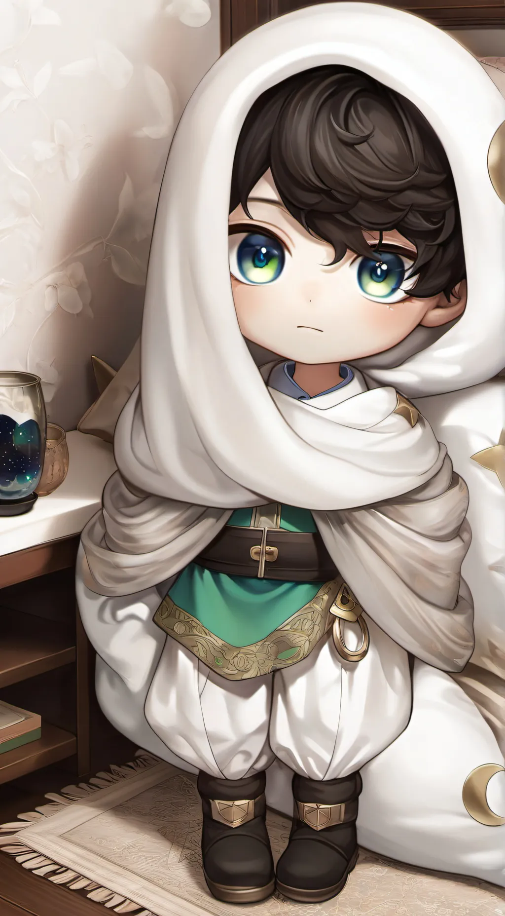 ai character: Moonvison! background