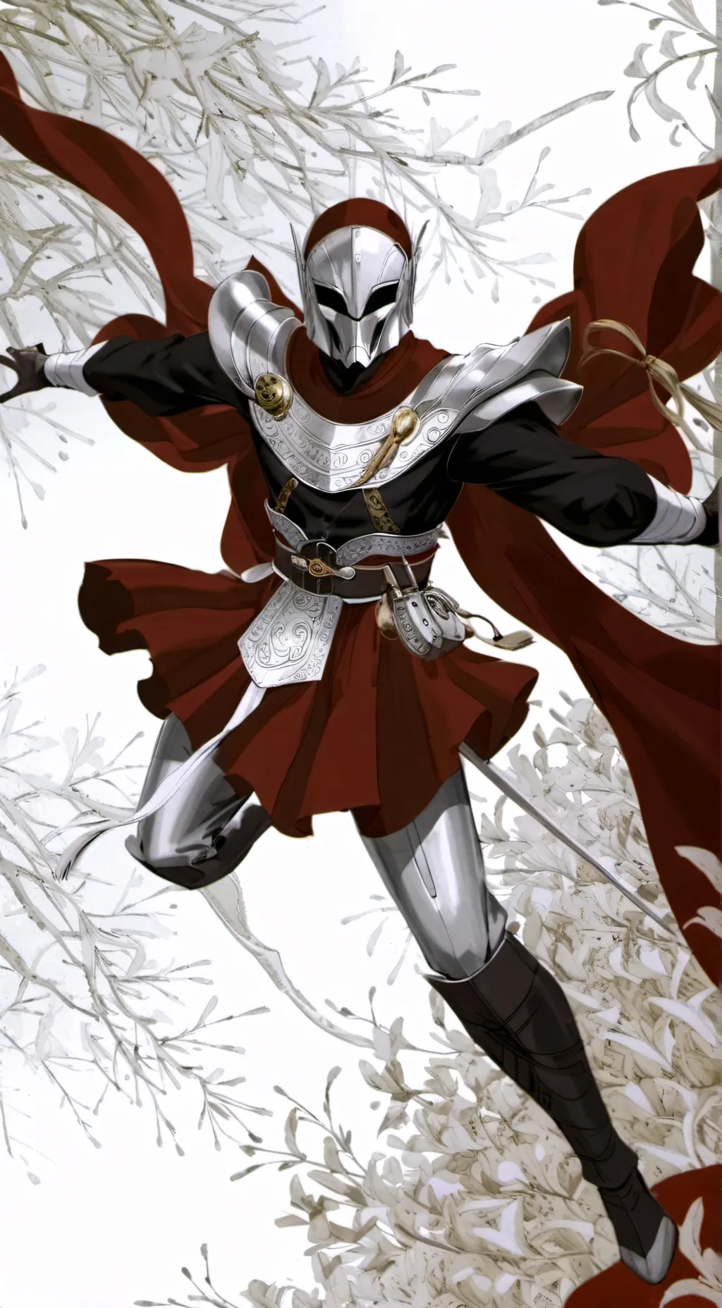 ai character: block  background