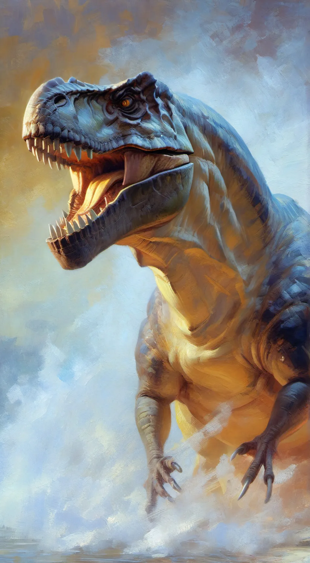 ai character: tarbosaurus background