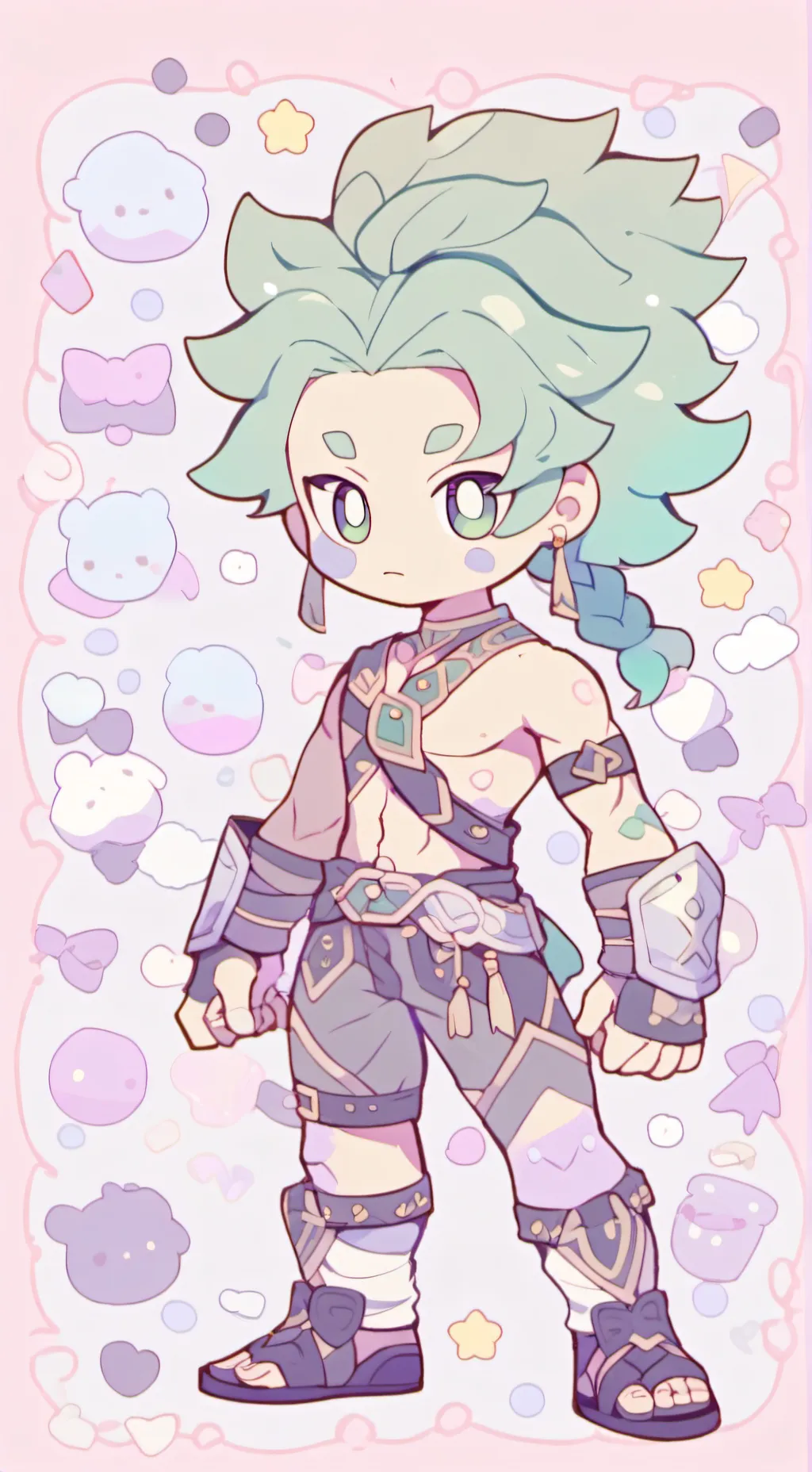 ai character: Wind Archer background