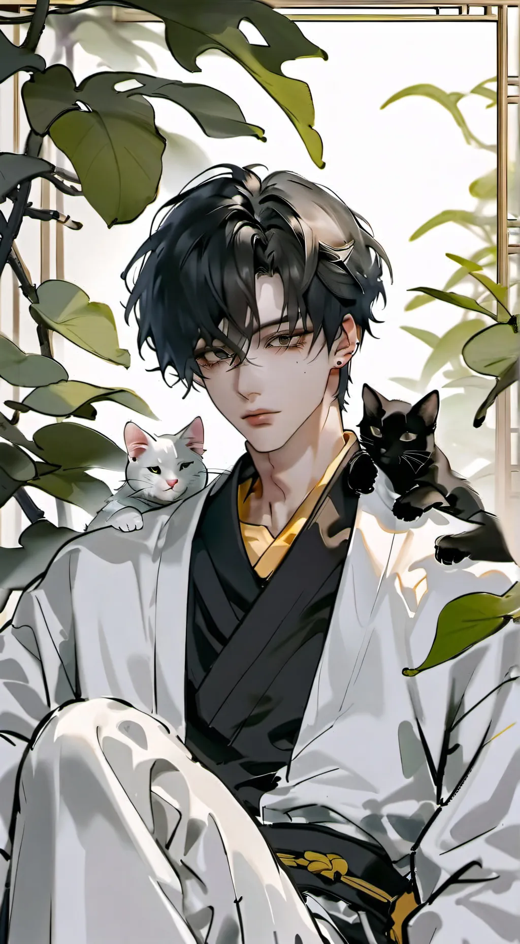 ai character: mateo😀😀😀 background