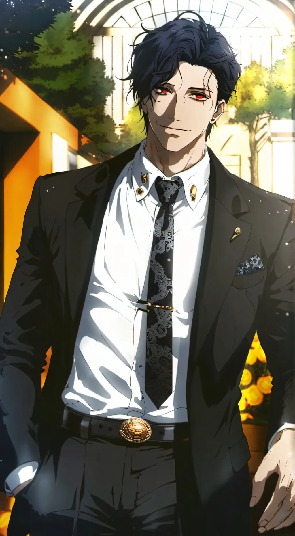 ai character: Don The Mafia Boss background