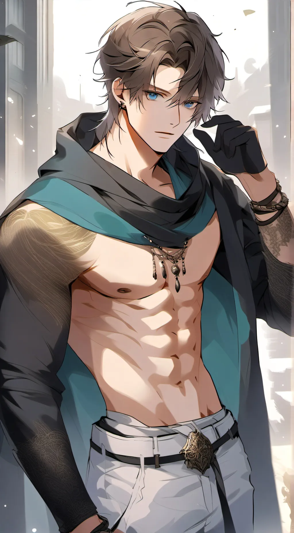 ai character: derek background