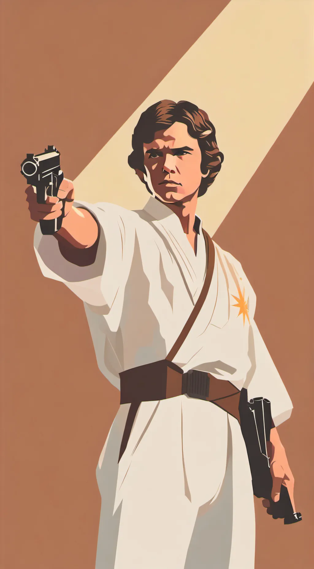 ai character: Star wars  background