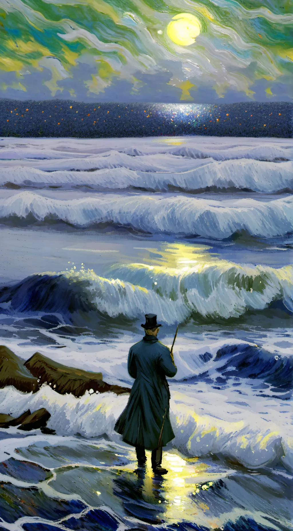 ai character: PghLFilms  background