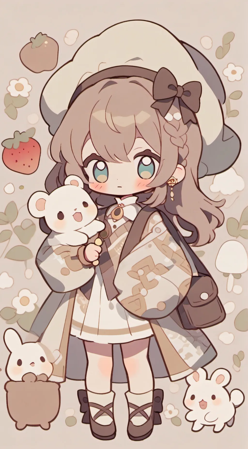 ai character: Connie X looey background